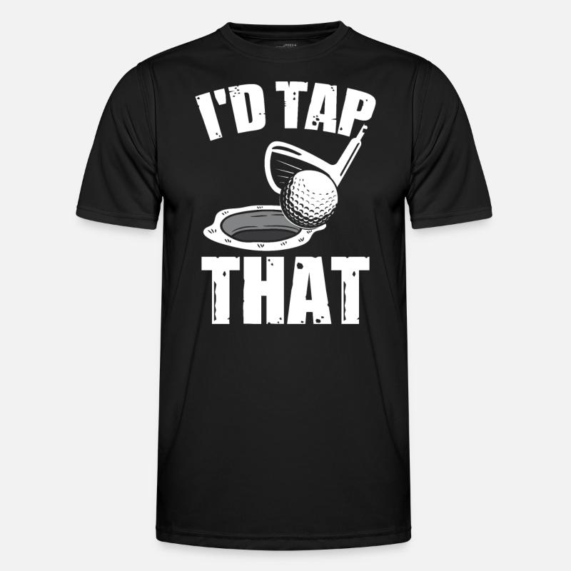 I'd Tap That - Men's Functional T-Shirt - black