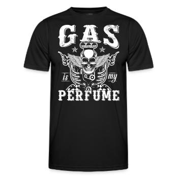 Gas ist mein Parfüm - Männer Funktions-T-Shirt - Schwarz - Vorne - AI Model Male 178 dark (178cm)