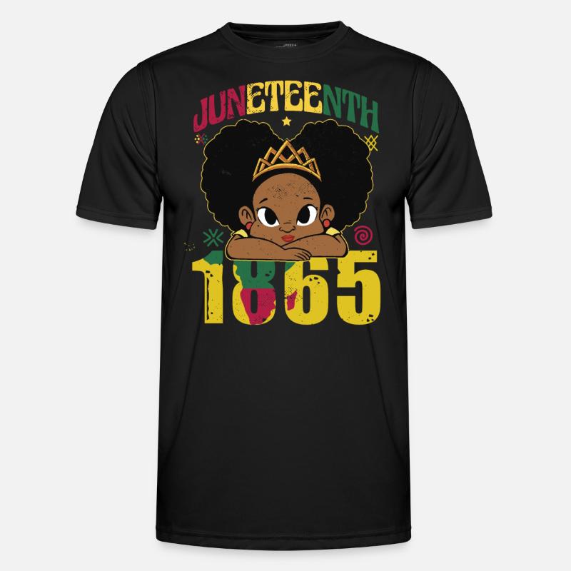 Girl Juneteenth Men's Functional T-Shirt