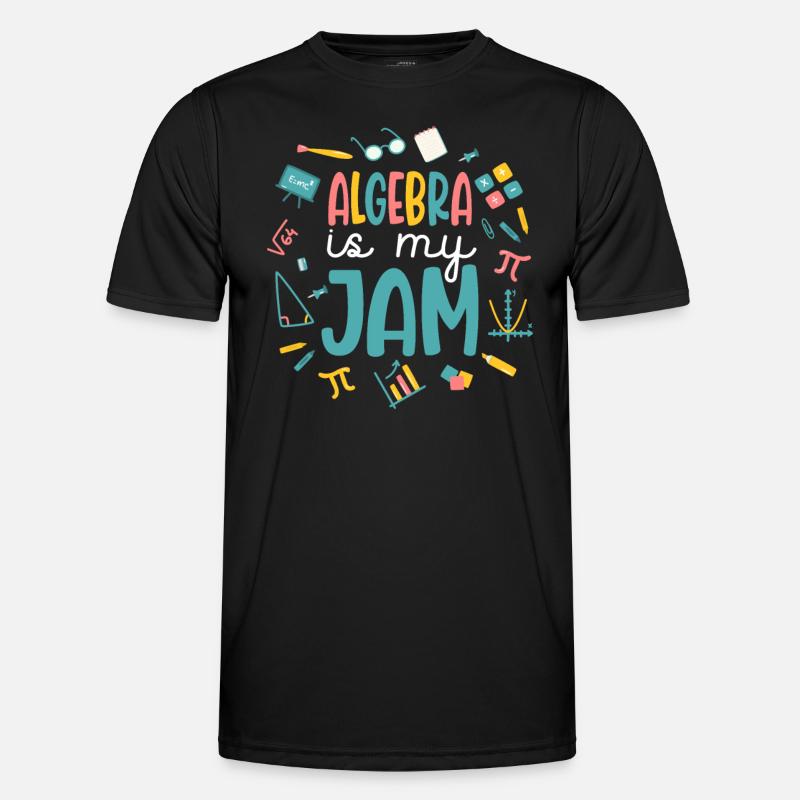 Algebra Is My Jam Men's Functional T-Shirt