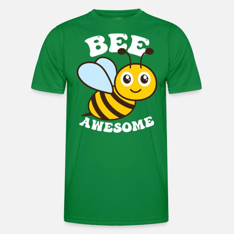 Bee Awesome T-shirt sport Homme