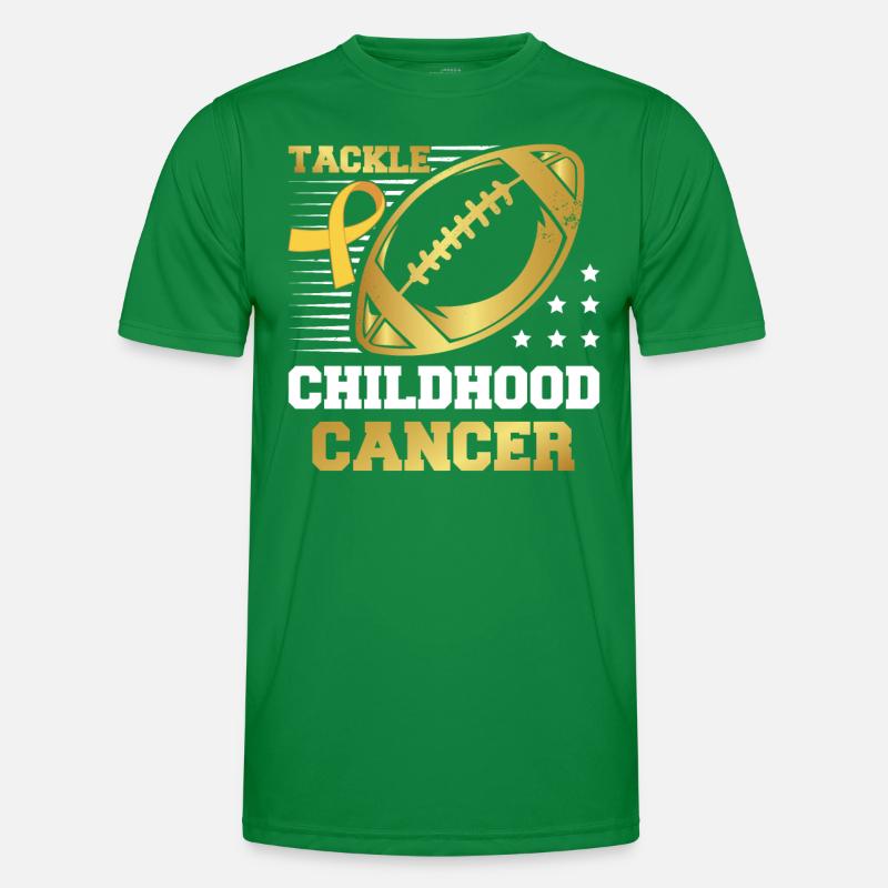 Bekämpfung von Krebs im Kindesalter Männer Funktions-T-Shirt