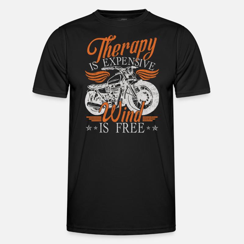 Motorcycle Lover - Men's Functional T-Shirt - black