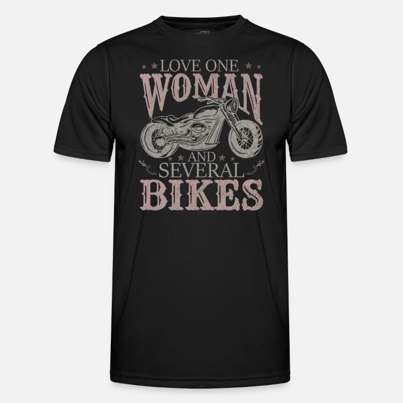 J’aime plusieurs vélos T-shirt sport Homme