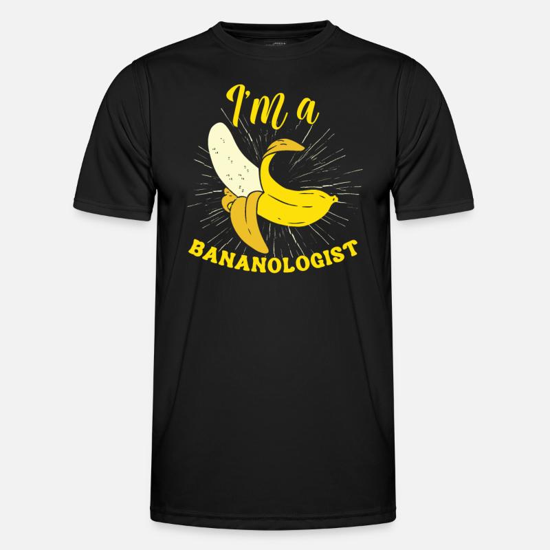 I'm A Bananalogist - Men's Functional T-Shirt - black