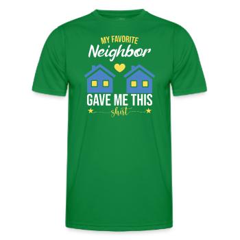 Communauté de voisins préférés - T-shirt sport Homme - vert - Devant - AI Model Male 178 dark (178cm)