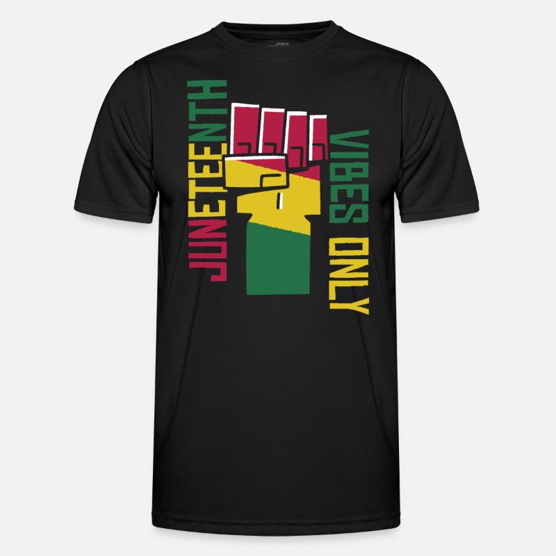 Juneteenth Vibes Only Men's Functional T-Shirt