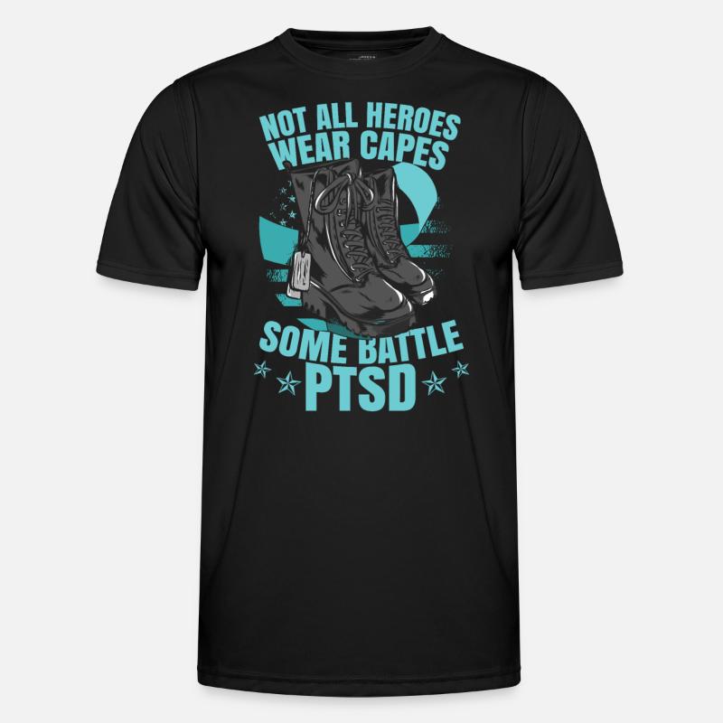 Some Battle PTSD Men's Functional T-Shirt