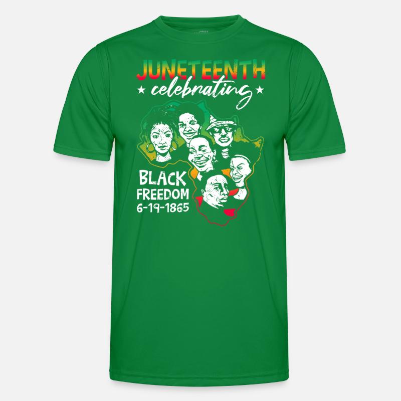 Célébration de Juneteenth T-shirt sport Homme