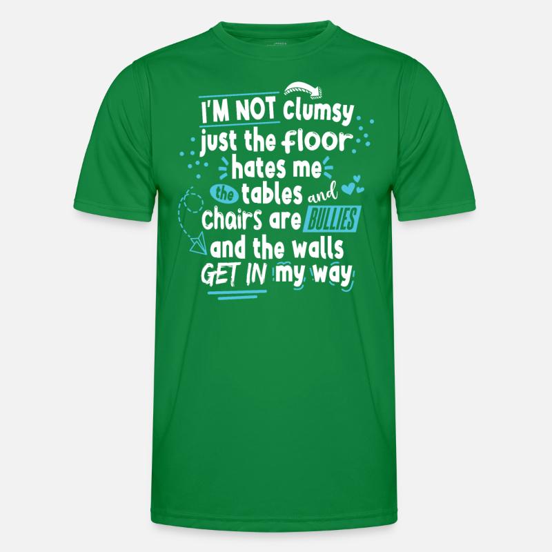 Sarcastic Clumsy Ironic Men's Functional T-Shirt