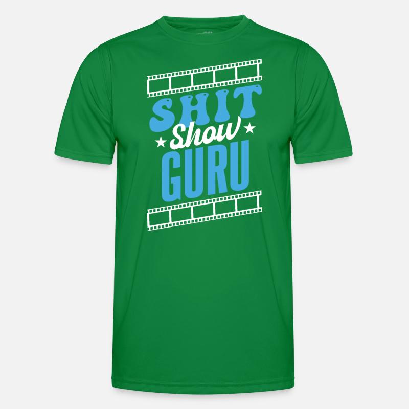Scheiße-Show-Guru Männer Funktions-T-Shirt