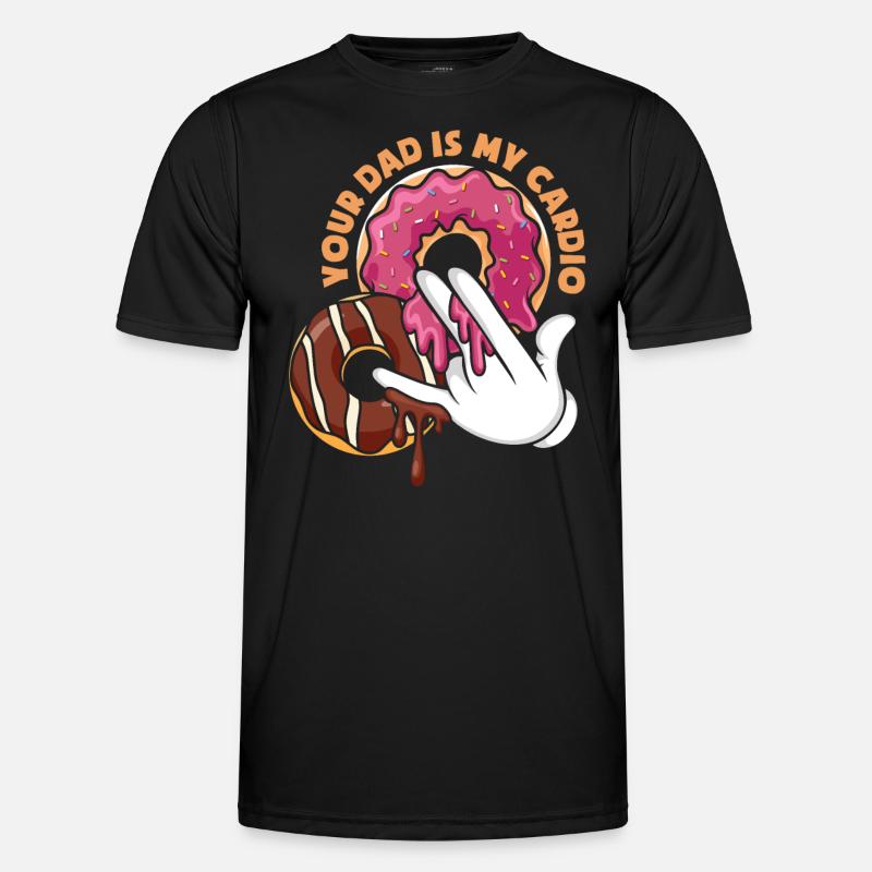 Your Dad Is My Cardio Men's Functional T-Shirt