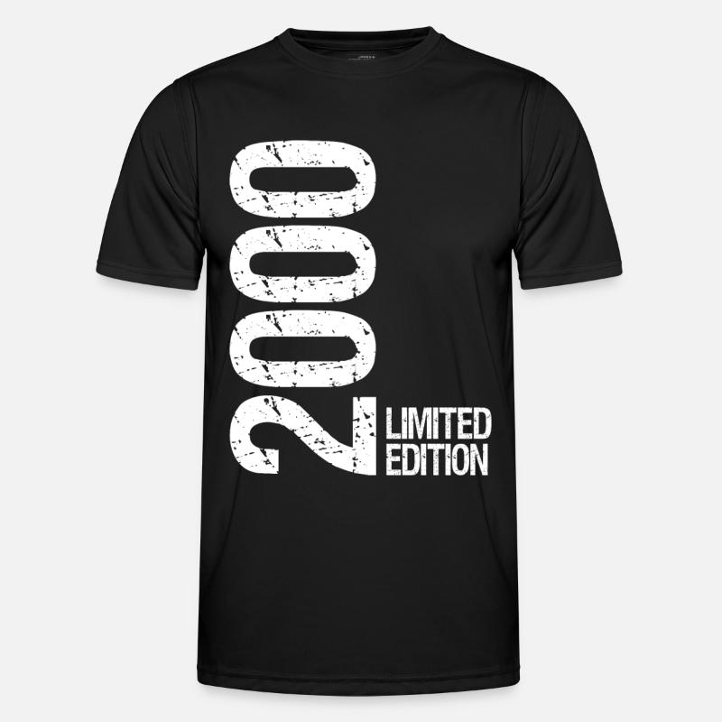 2000 Limited Edition - Men's Functional T-Shirt - black