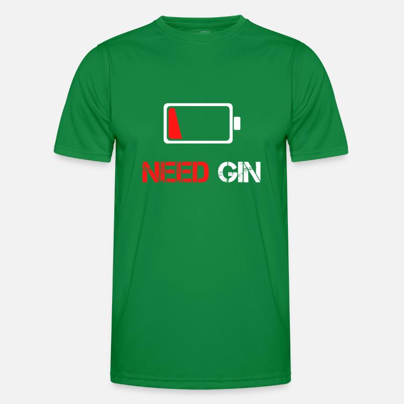 NEED GIN Men's Functional T-Shirt