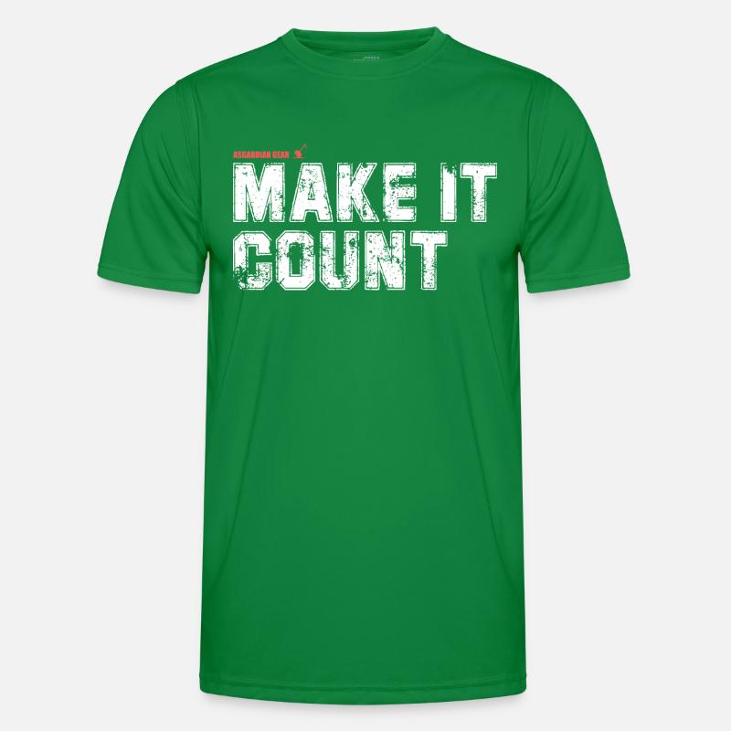 Faites en sorte que ça compte - Workout Design T-shirt sport Homme