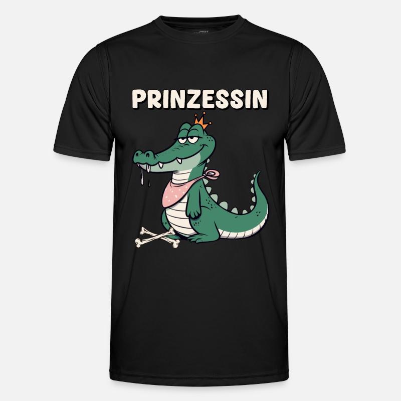 Carnaval Princesse Crocodile Cologne Alaaf Drôle T-shirt sport Homme
