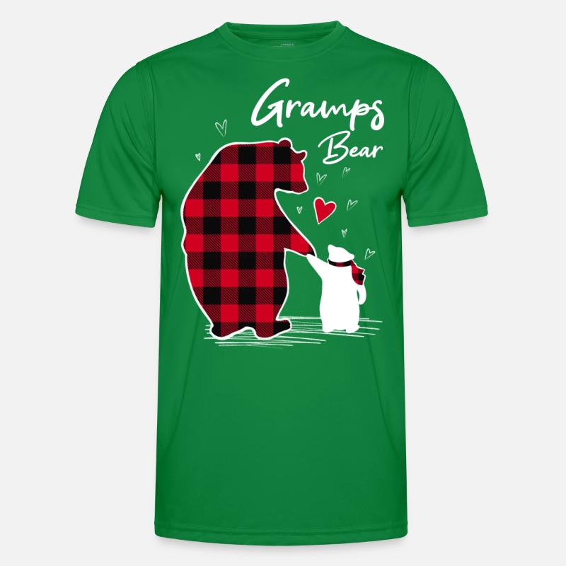 Gramps Bear Men's Functional T-Shirt