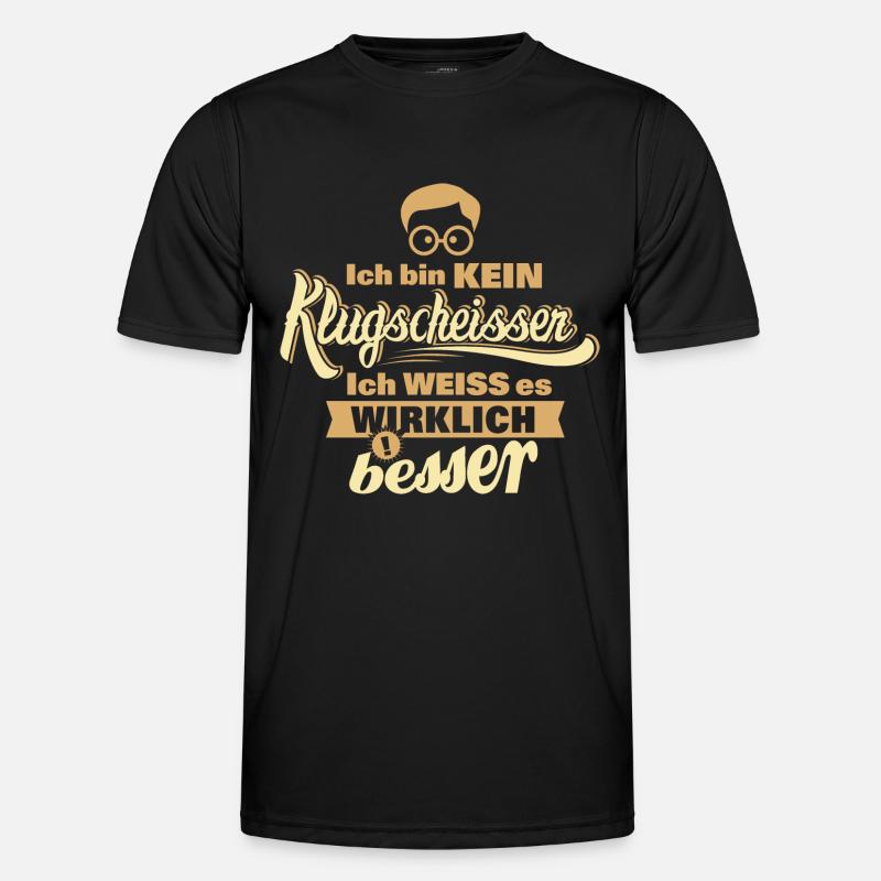 random Mix Klugscheisser colour set 3 Männer Funktions-T-Shirt