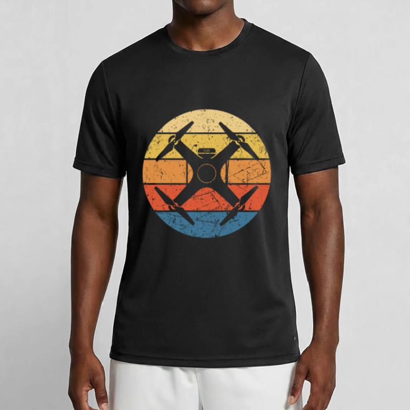 Drone Drone Pilot Drone Operator Quadcopter Men's Functional T-Shirt