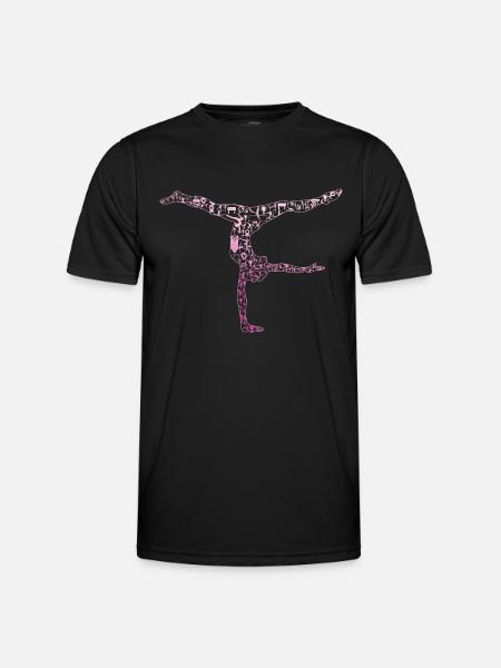Gymnastique - T-shirt sport Homme - noir