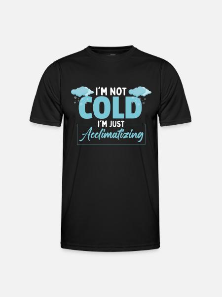 Weatherman | Meteorologist | British Weather - Men's Functional T-Shirt - black
