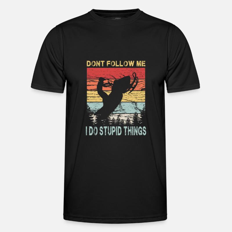 Snowmobiling Snowmobile - Men's Functional T-Shirt - black