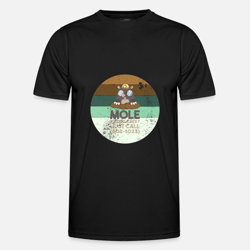 Chemistry Mole Problems - Men's Functional T-Shirt - black