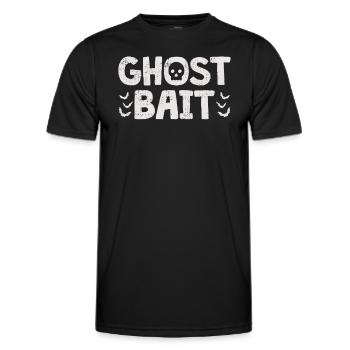 Geisterköder Paranormal Investigator Geisterjagd - Männer Funktions-T-Shirt - Schwarz - Vorne - AI Model Male 178 dark (178cm)