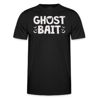 Geisterköder Paranormal Investigator Geisterjagd - Männer Funktions-T-Shirt - Schwarz - Vorne - AI Model Male 178 dark (178cm)
