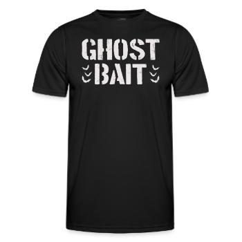 Geisterköder Paranormal Investigator Geisterjagd - Männer Funktions-T-Shirt - Schwarz - Vorne - AI Model Male 178 dark (178cm)