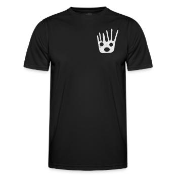 Nazca-Linien | Uralte Astronaut Peru Geoglyphen - Männer Funktions-T-Shirt - Schwarz - Vorne - AI Model Male 178 dark (178cm)
