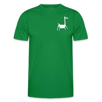Nazca Lines | Ancient Astronaut Peru Geoglyphs - Men's Functional T-Shirt - kelly green - Front - AI Model Male 178 dark (178cm)