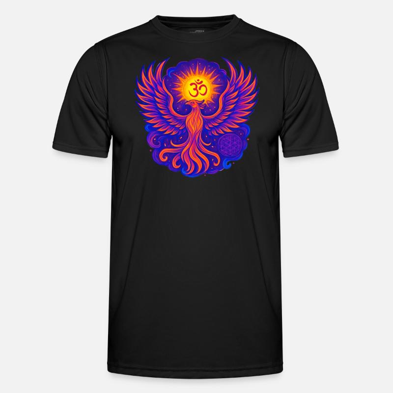 Goa Phoenix - Psytrance and Goa Party Men's Functional T-Shirt