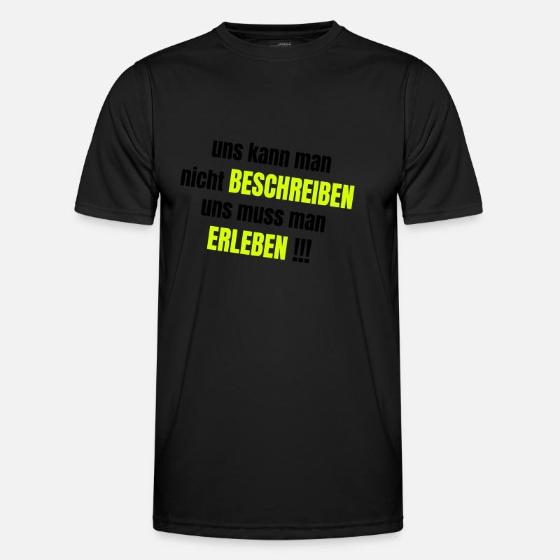 Friendship - Men's Functional T-Shirt - black