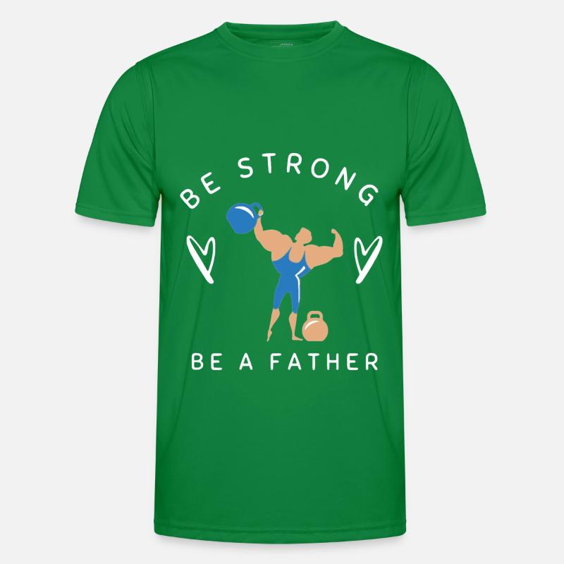 SEI STARK, SEI VATER Männer Funktions-T-Shirt