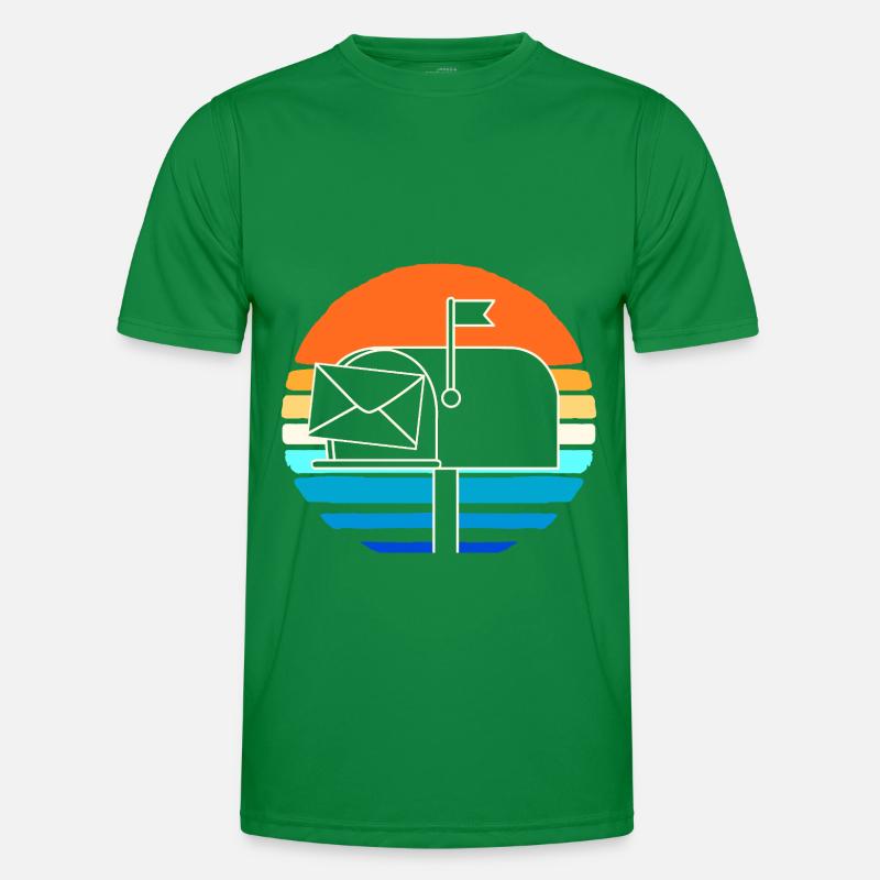 Post Poststempel Männer Funktions-T-Shirt