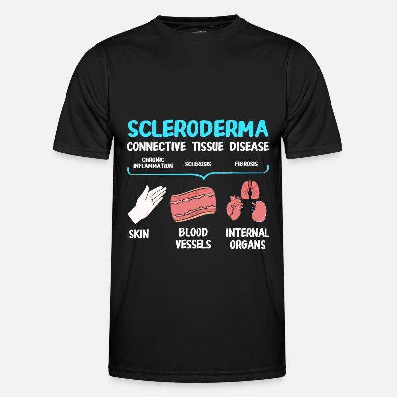 Scleroderma - Men's Functional T-Shirt - black
