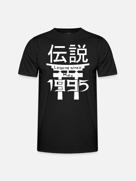 Legend since May 1995 Birthday Gift - Men's Functional T-Shirt - black