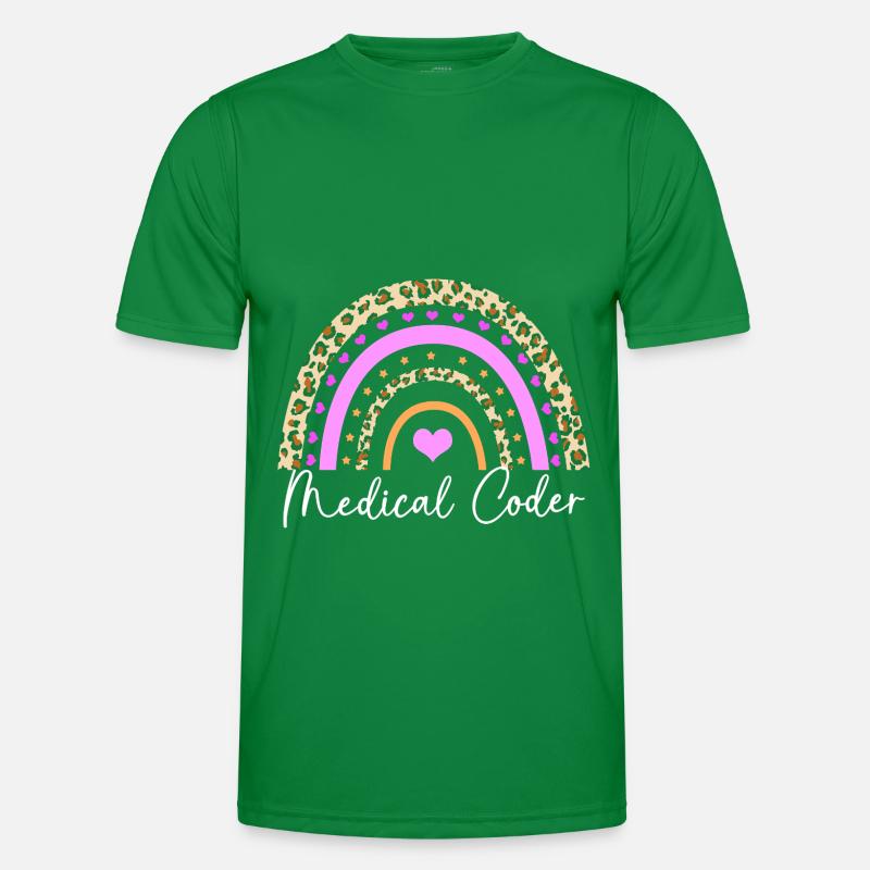 Medizin Coder Männer Funktions-T-Shirt