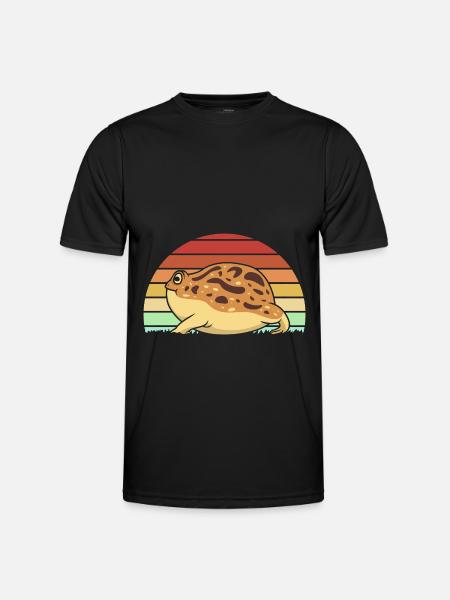 Frosch Desert Rain Frog - Men's Functional T-Shirt - black