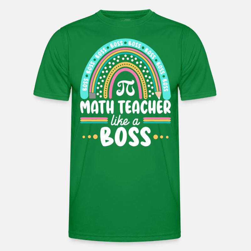 Humour Prof de Maths Comme Boss Des Mathématiques T-shirt sport Homme