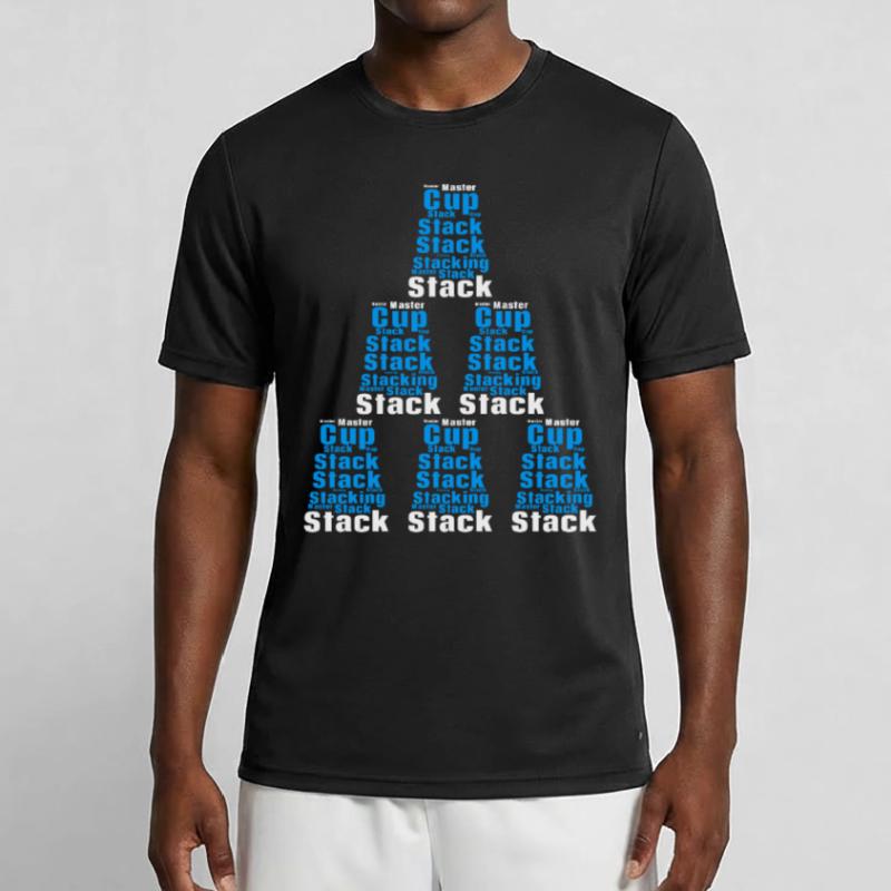Cup Stack Master Sport Stacking T-shirt sport Homme