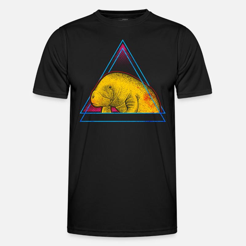 Manatee - Manatee - Men's Functional T-Shirt - black