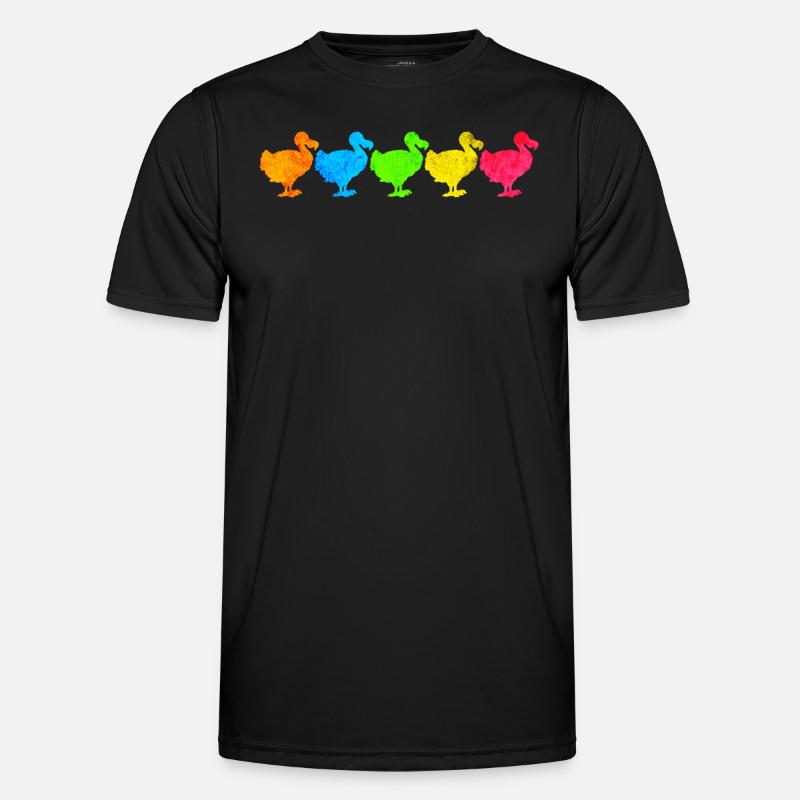 Dodo - extinct bird - Men's Functional T-Shirt - black