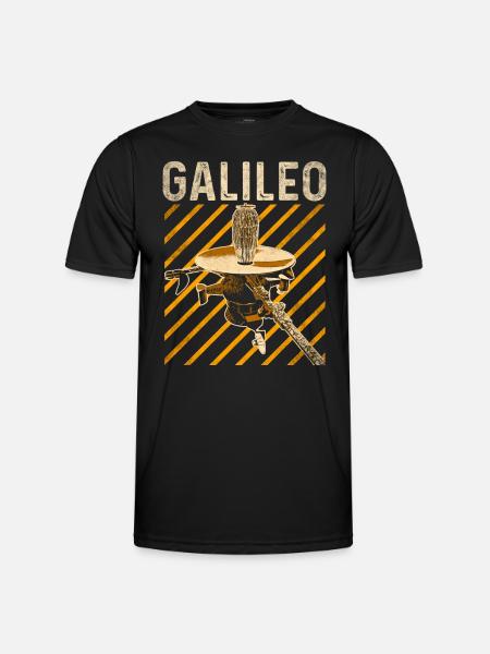 Jupiter spacecraft Galileo - Men's Functional T-Shirt - black