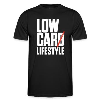 Low Car Lifestyle Auto Tuning - Männer Funktions-T-Shirt - Schwarz - Vorne - AI Model Male 178 dark (178cm)
