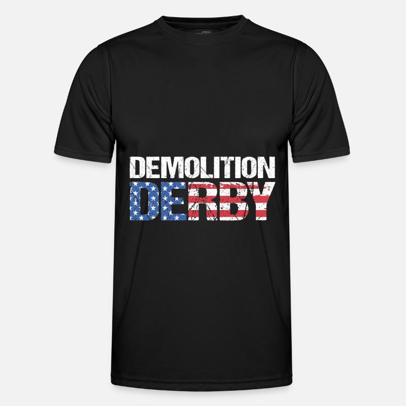 Demo Derby - Men's Functional T-Shirt - black