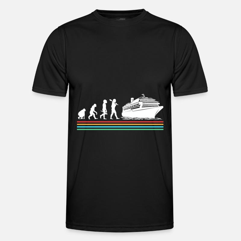 Cruise Cruise Ship Evolution - Men's Functional T-Shirt - black