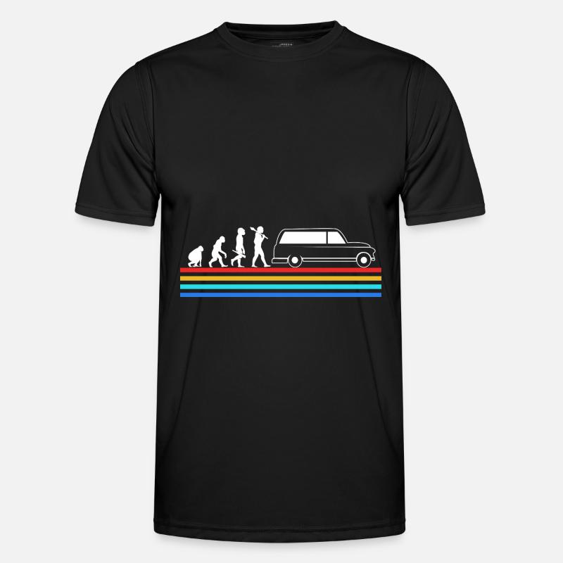 Bestattung Bestatter Evolution - Männer Funktions-T-Shirt - Schwarz