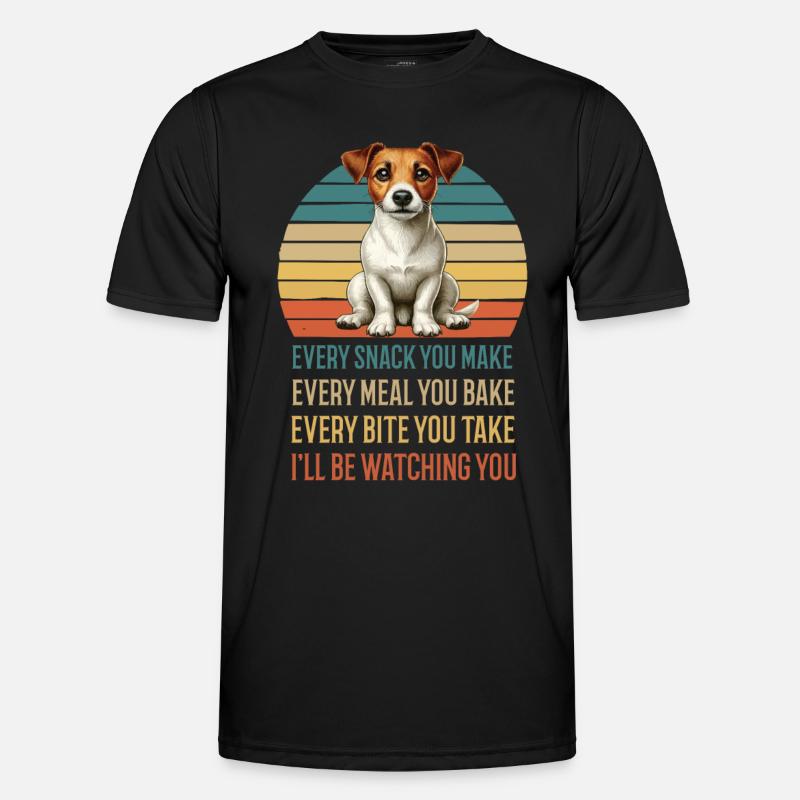 Every Snack you make Jack Russel terrier Jackie Men's Functional T-Shirt